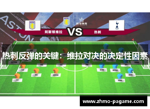 热刺反弹的关键:维拉对决的决定性因素 热刺反弹的关键:维拉对决的决定性因素